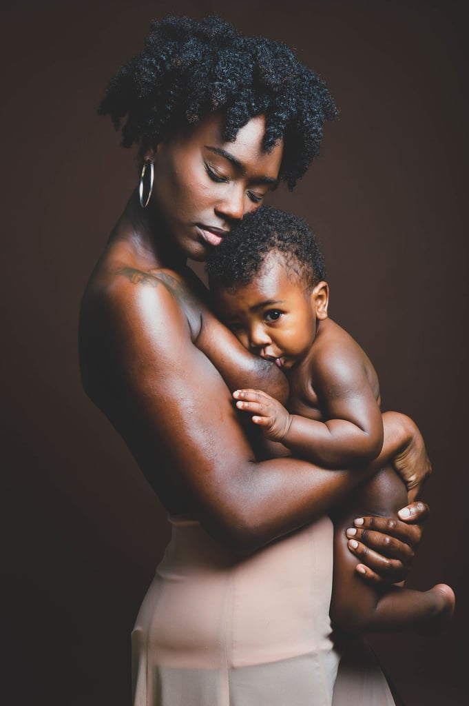 Mom's Empowering Breastfeeding Photo Shoot