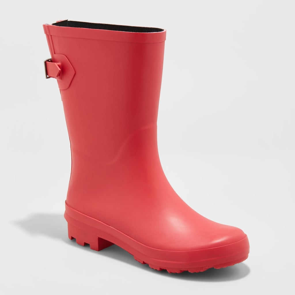 A New Day Women's Vicki Mid Calf Rain Boots