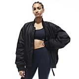 Reebok x VB Oversized Bomber Jacket — Black