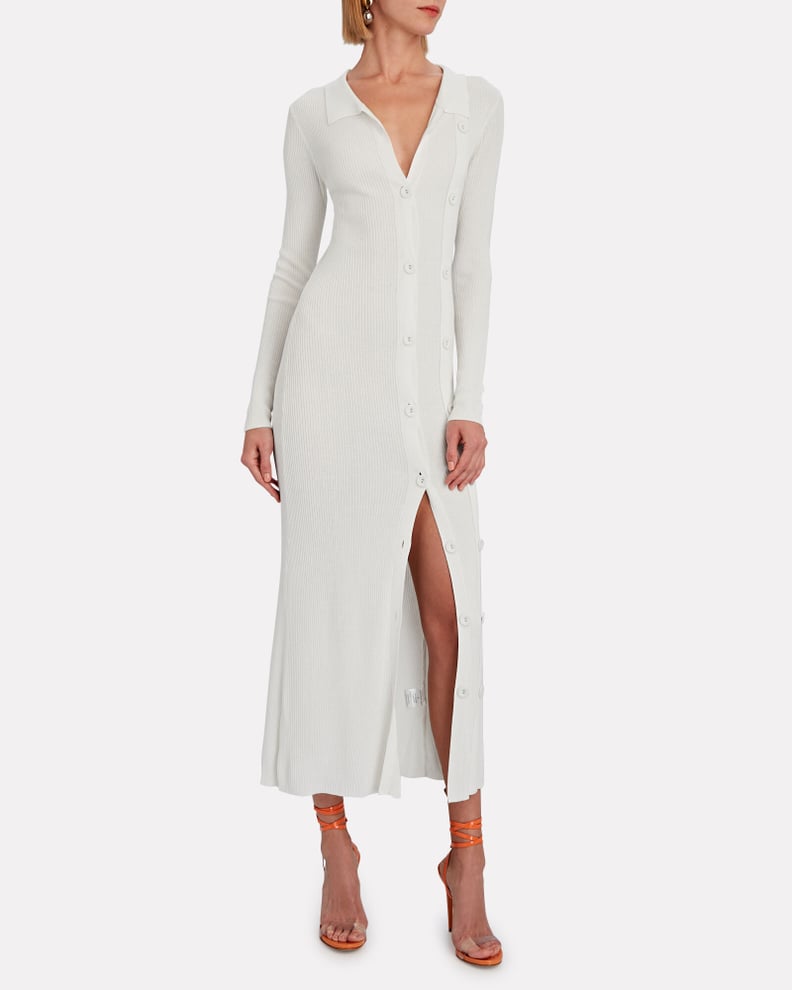 Christopher Esber Knit Cardigan Midi Dress