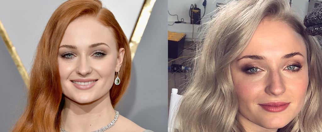 Sophie Turner Got an Icy Blond Lob to Mark "New Beginnings"