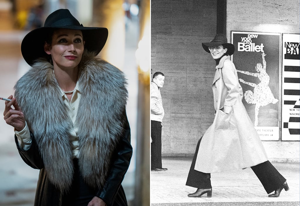 Compare the Costumes in Netflix's Halston to Real-Life Style