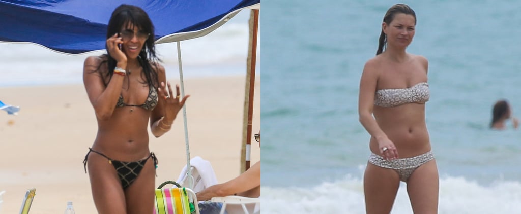 Kate Moss and Naomi Campbell on Vacation in Brazil Pictures