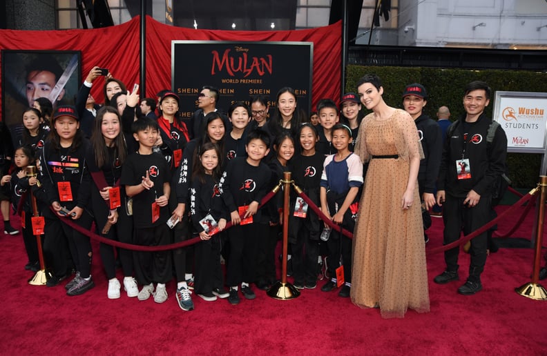 Jaimie Alexander at the World Premiere of Mulan in LA
