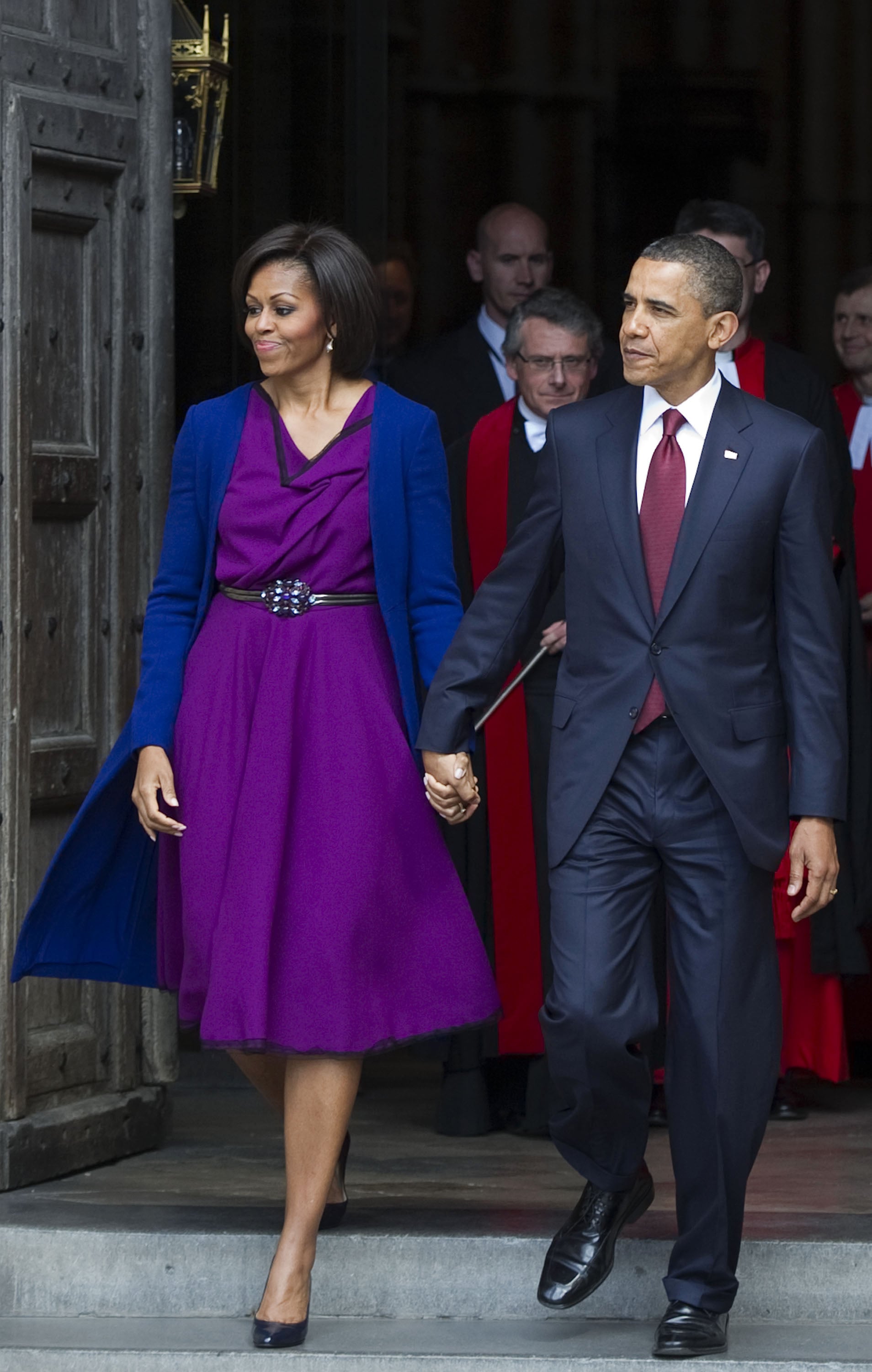 Melania trump outlet purple dress