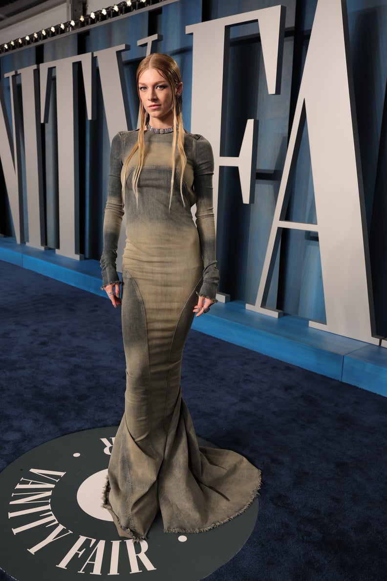 Hunter Schafer at the Vanity Fair Oscars Party