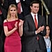 Ivanka Trump Wearing Red Roland Mouret Dress