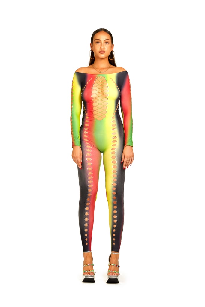 Sinead Gorey x Selfridges Carnival Seamless Printed Jumpsuit With Body Shaping
