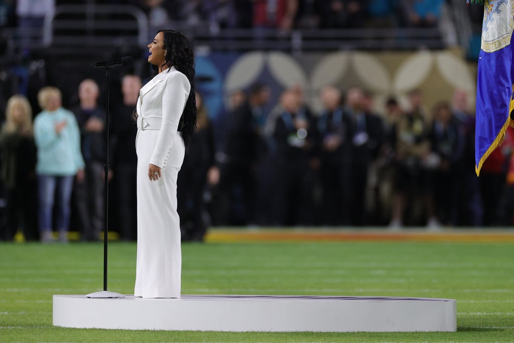 Demi Lovato 2020 Super Bowl National Anthem Video POPSUGAR
