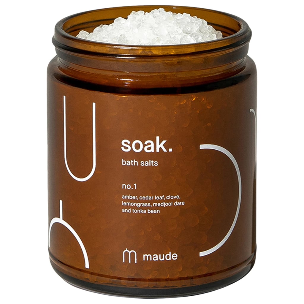Maude Soak Vitamin-rich Mineral Bath Salts ($18)
There's nothing quite as luxurious, or calming, as a quality bath session. Upgrade your loved one's bathing practice with these luxe mineral bath salts.