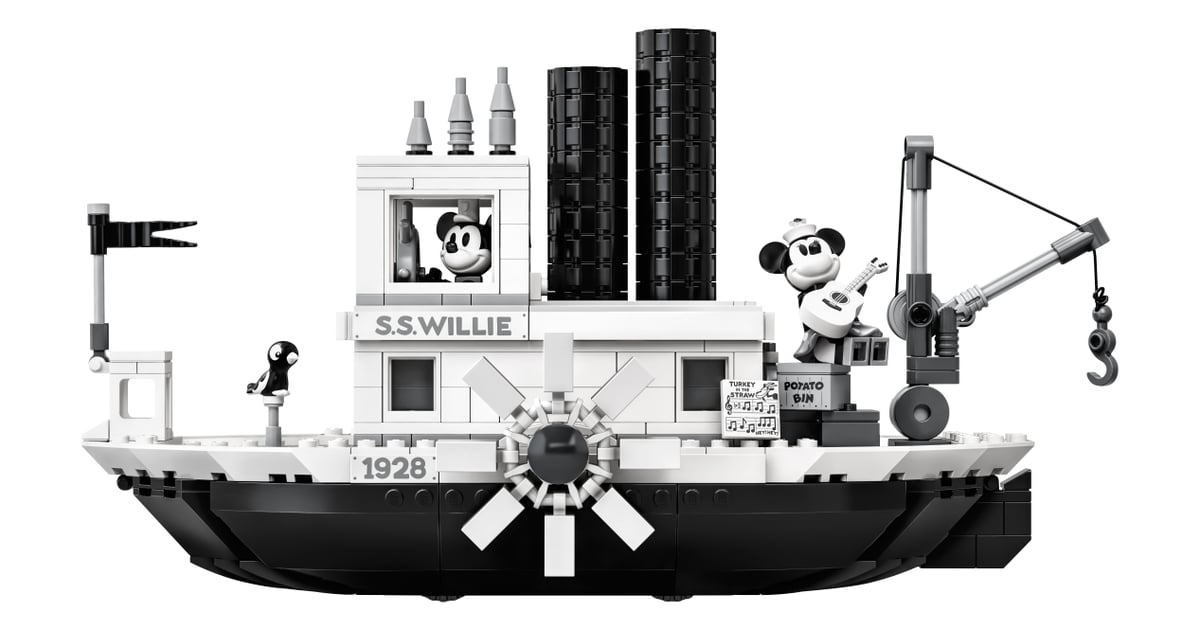 Photo of Lego Released a Steamboat Willie Set in Honor of Mickey’...