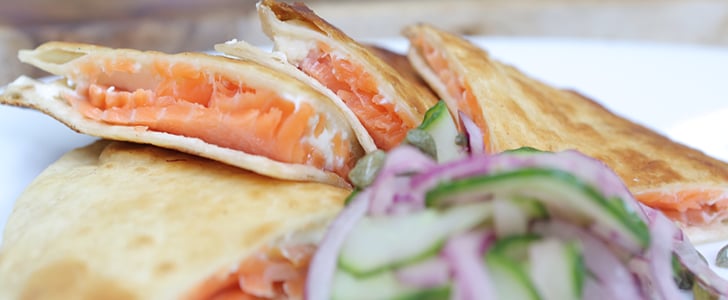 Smoked Salmon Quesadilla Recipe | Video