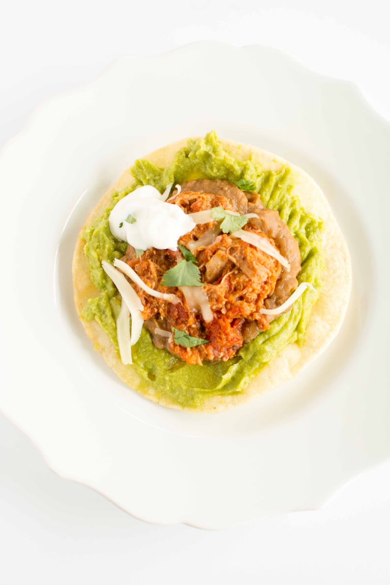 Chicken Tinga Tostada