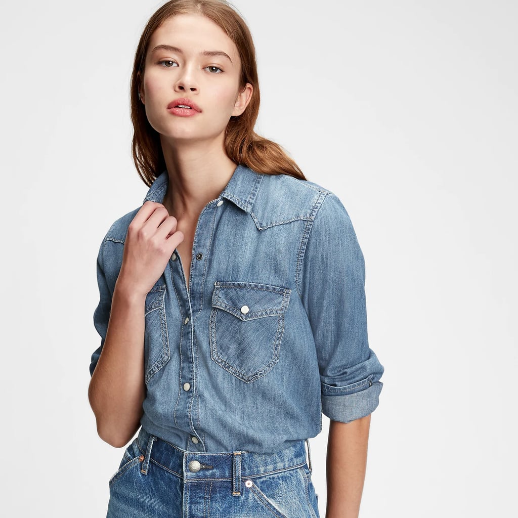 Gap shirts clearance and blouses