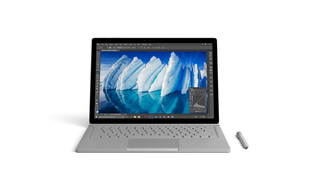 The Surface Book i7.