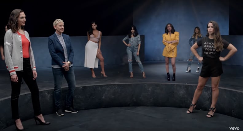 The Women Proudly Stood Together For the Video's Final Shot