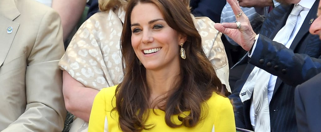 Kate Middleton's Yellow Roksanda Dress at Wimbledon 2016