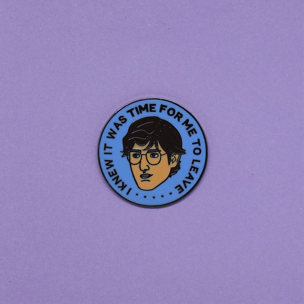 Louis Theroux Hard Enamel Pin