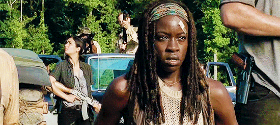 When Michonne Gets Caught by a Madman