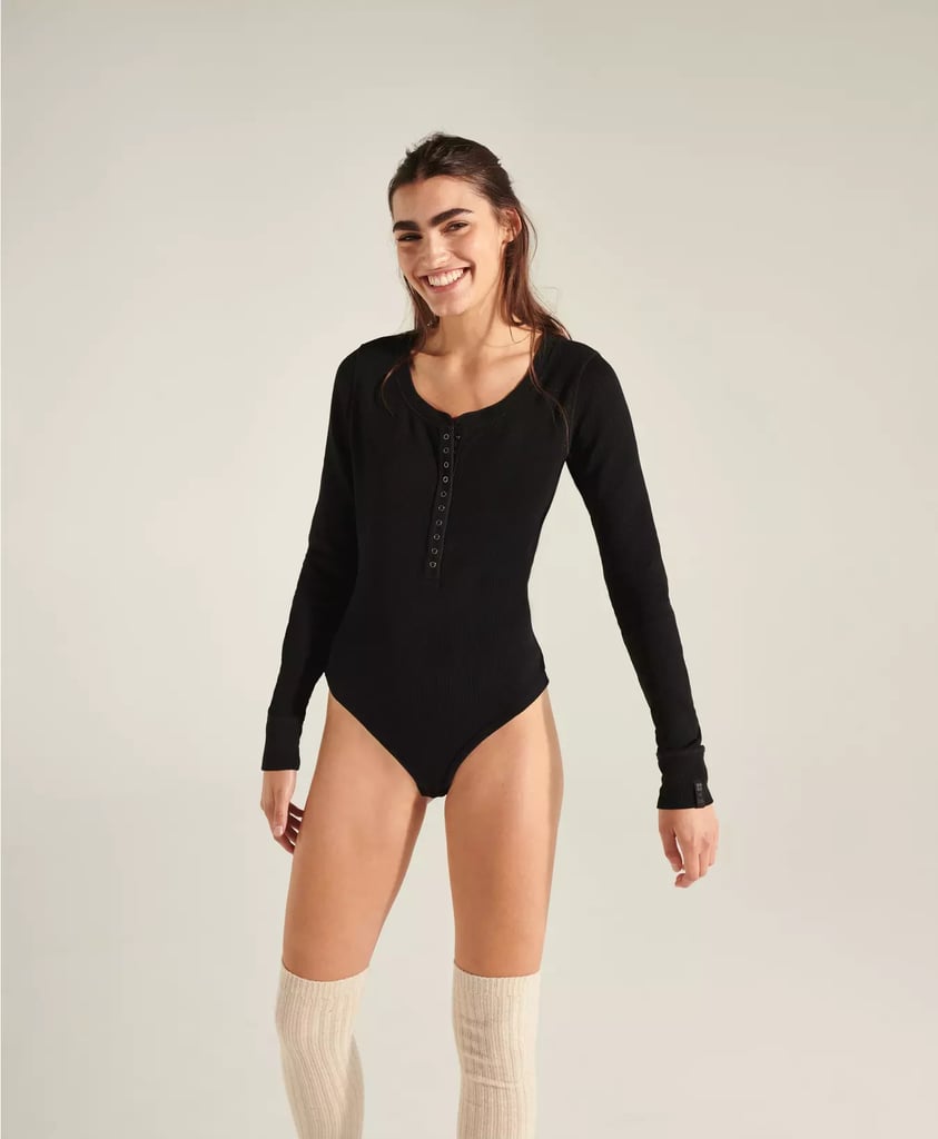 Halle Berry x Sweaty Betty: Hera Waffle Bodysuit