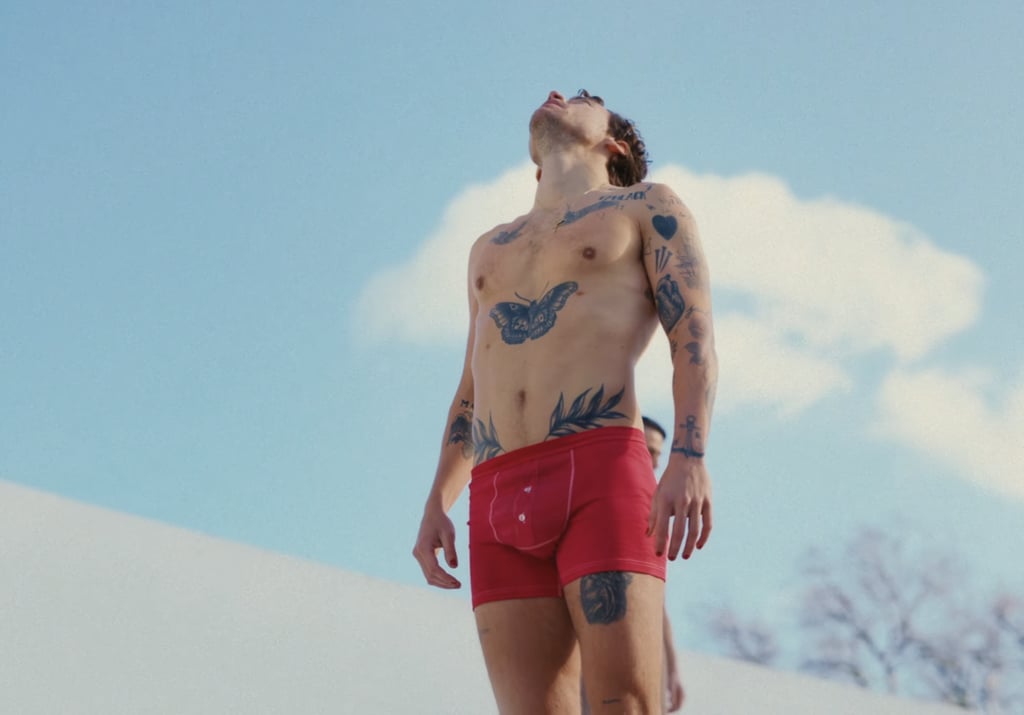 Harry Styles's Red Boxers in the "As It Was" Music Video