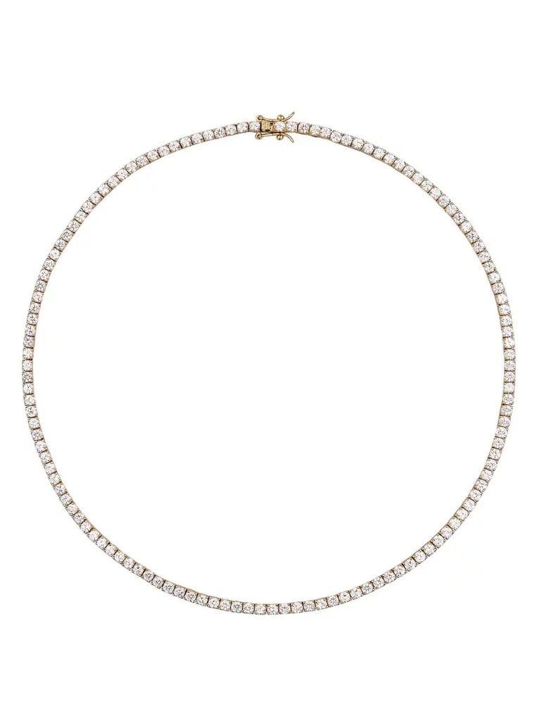 Dorsey Moss Round Cut Rivière Necklace