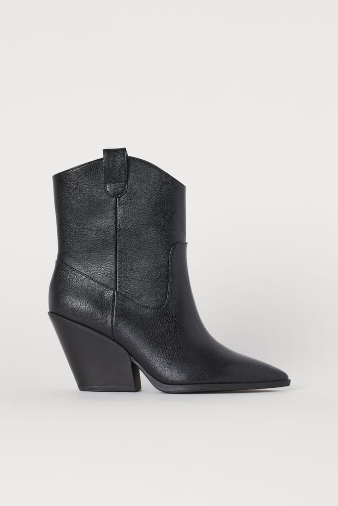 H&M Boots With Pointed Toes