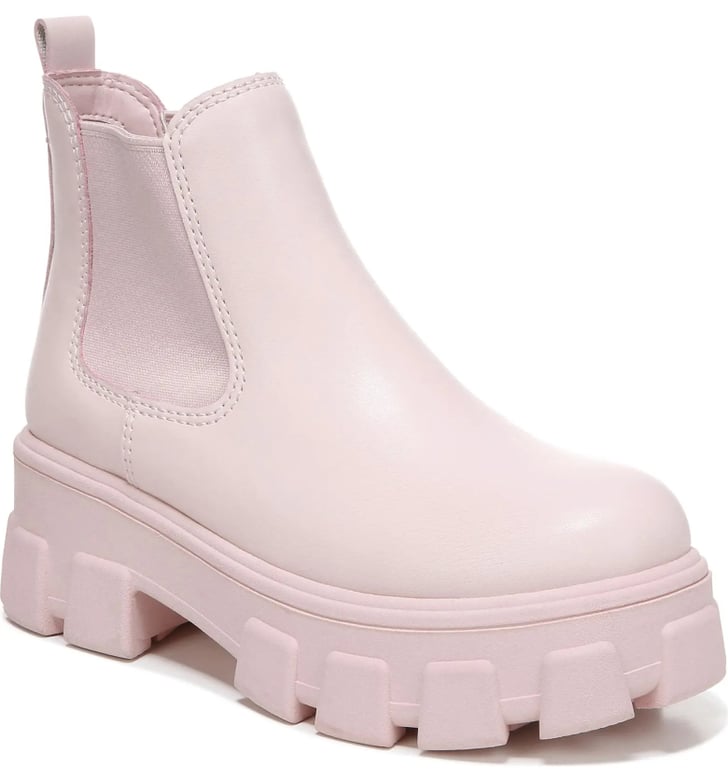 chelsea boots pink