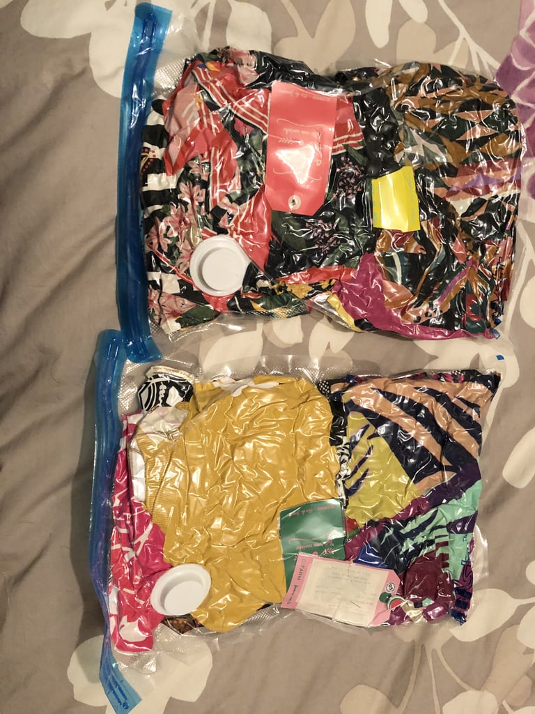 How the Bags Looked 2 Days Later When I Got Home