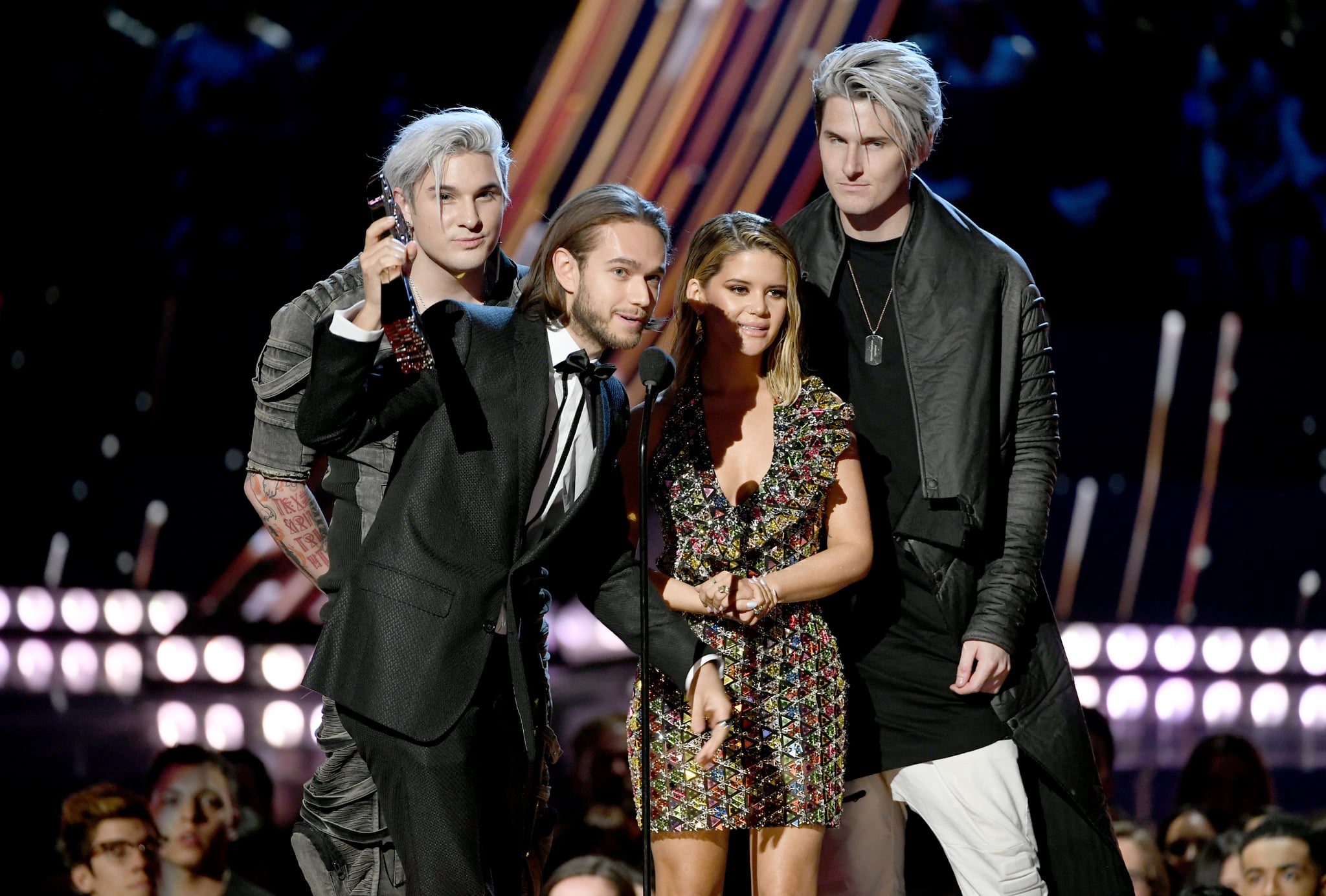 Pictured Zedd And Maren Morris Over 60 Fun Filled Moments From This Year S Iheartradio Music Awards Popsugar Celebrity Photo 18