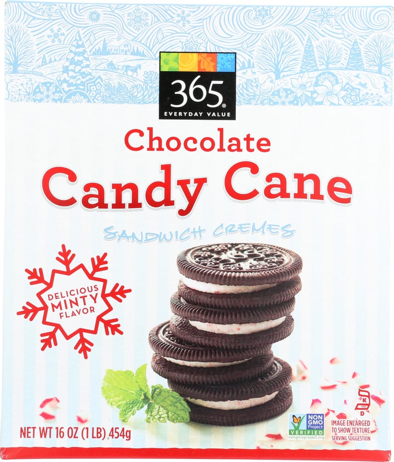 365 Everyday Value Chocolate Candy Cane Sandwich Crème Cookies