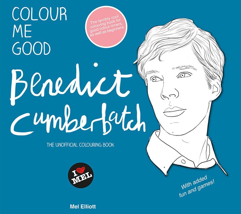 Benedict Cumberbatch Coloring Book