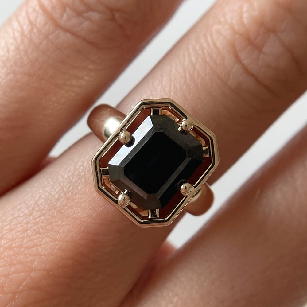 Marrow Fine 95ct Black Diamond George Ring ($6,950)