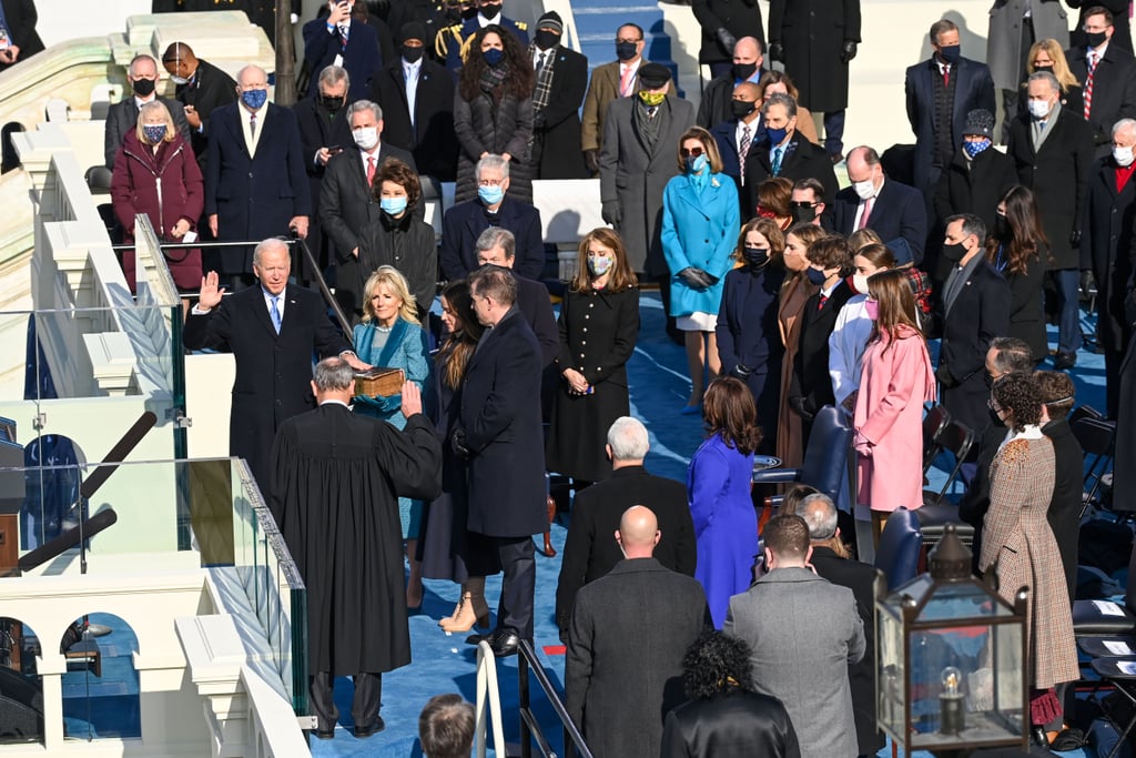 Joe Biden's 4 Granddaughters Wear Matching Monochrome Coats