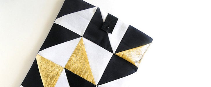 Geometric Laptop Sleeve DIY