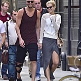 Toni Garrn and Chandler Parsons Kissing in NYC | POPSUGAR ...