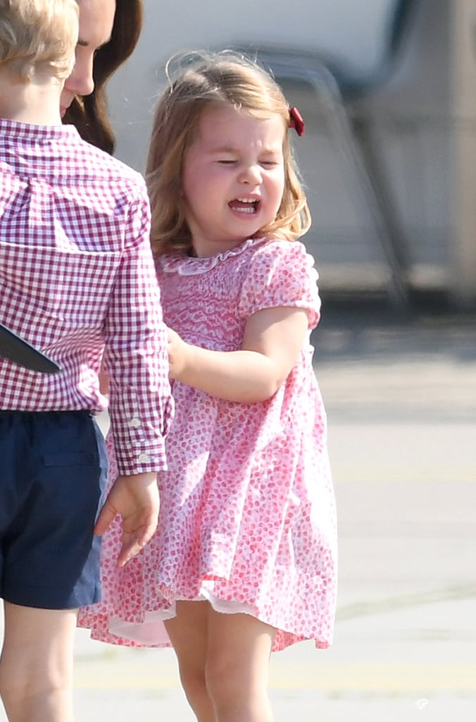 Princess Charlotte Facial Expressions Photos