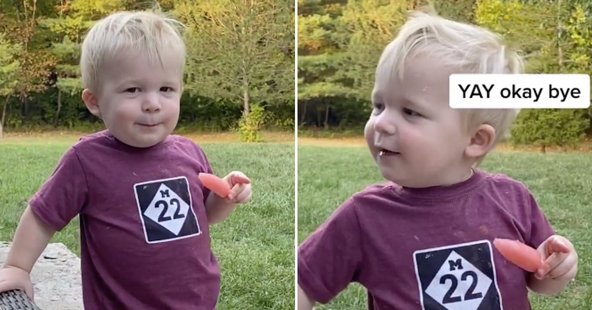 Tiktoks Of A Little Boy S Mispronunciation Of Popsicle Popsugar Family