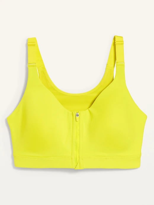 Old Navy High-Support Powersoft Zip-Front Sports Bra