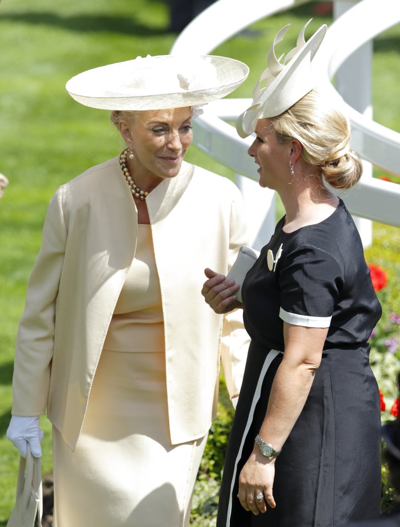 Princess Michael of Kent and Zara Tindall