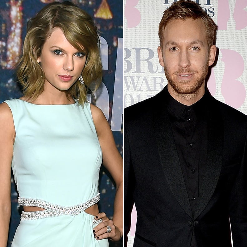 Oddly enough, Calvin is now romancing Ellie's Friend Taylor Swift.