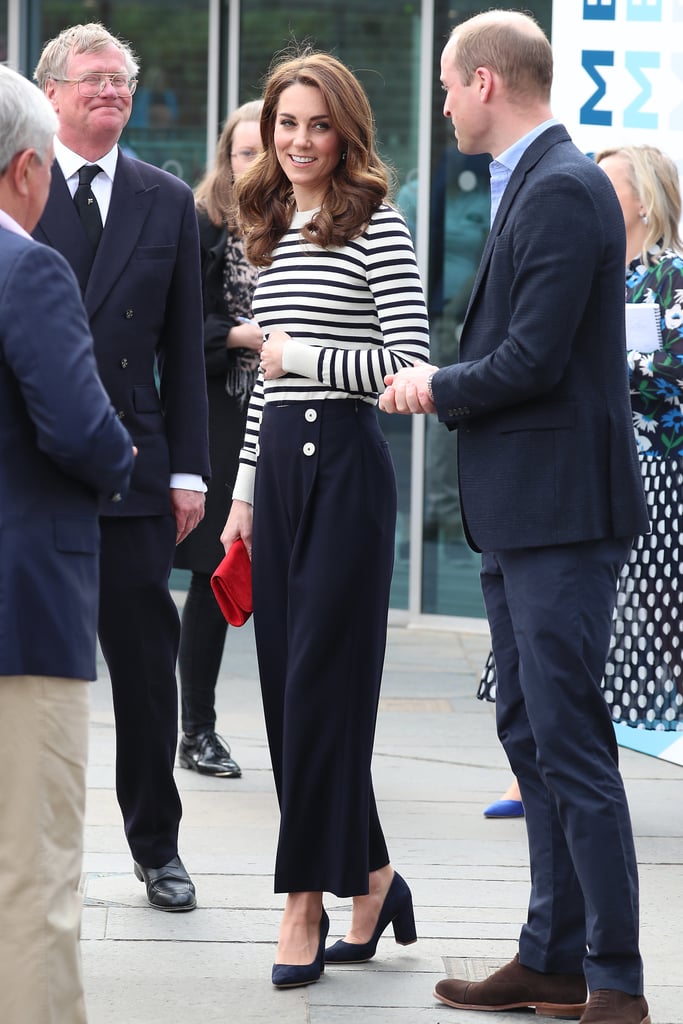 Kate Middleton Striped Shirt May 2019