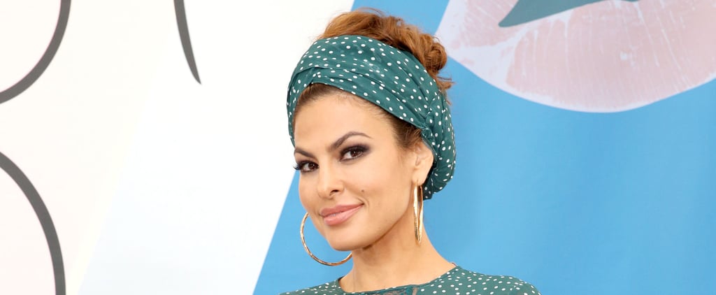 Eva Mendes Strawberry Blond Highlights April 2019