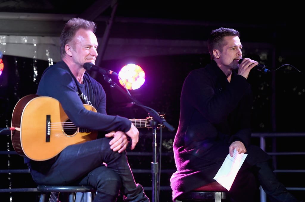 Brad Pitt at ROCK4EB! 2017 Event Pictures