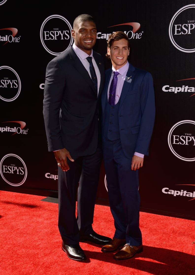 Michael Sam and Vito Cammisano