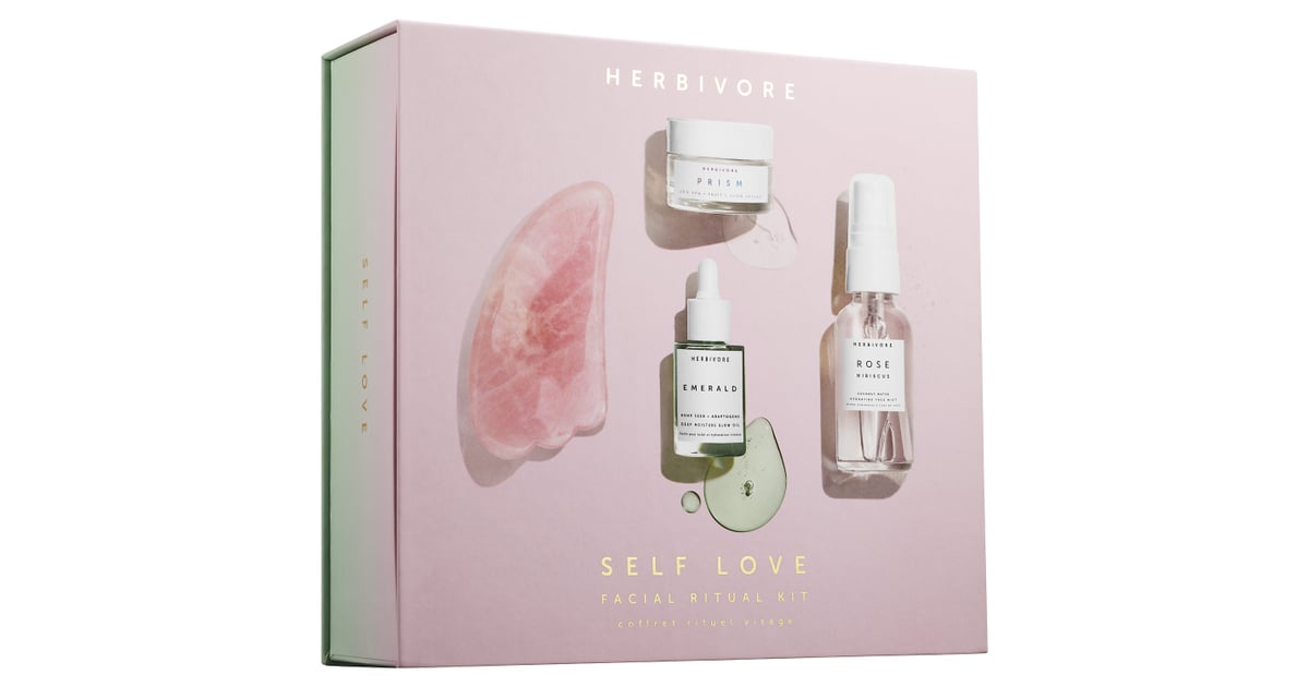 Herbivore Self Love Facial Ritual Kit The Best Travel Beauty Sets We