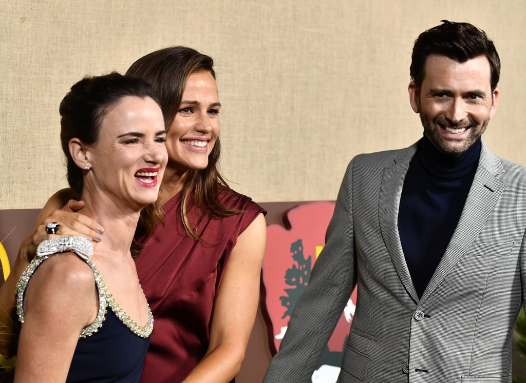 Pictured: Juliette Lewis, Jennifer Garner, and David Tennant