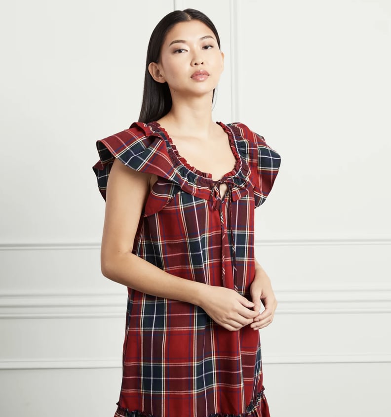 Hill House Home The Cordelia Dress in Red Tartan