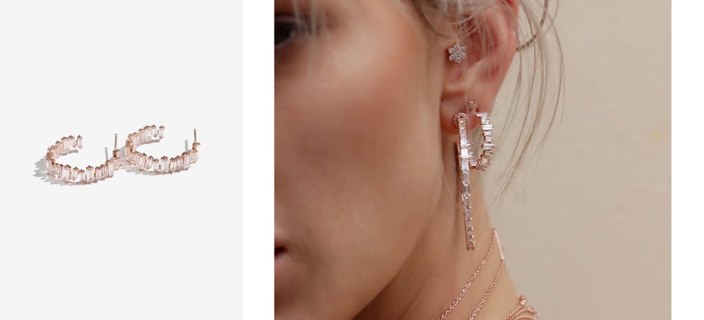 Adornmonde Geraldo Rose Gold Hoops