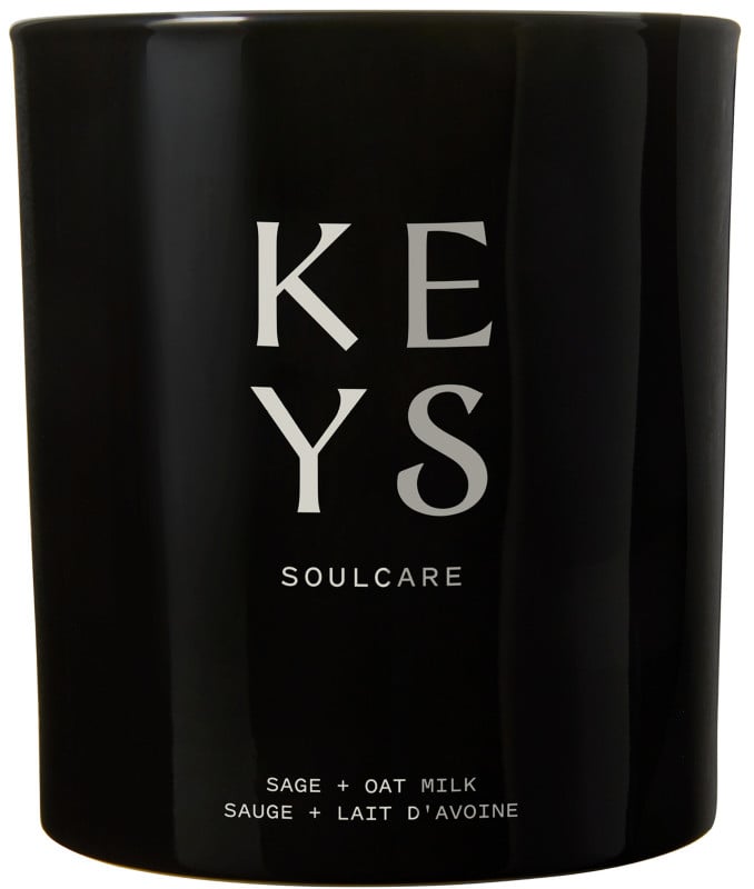 Alicia Keys's Keys Soulcare Sage + Oat Milk Candle
